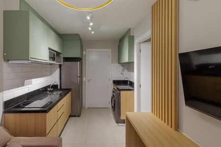 Apartamento para alugar com 26m², 1 quarto e sem vagaCozinha e Área de Serviço