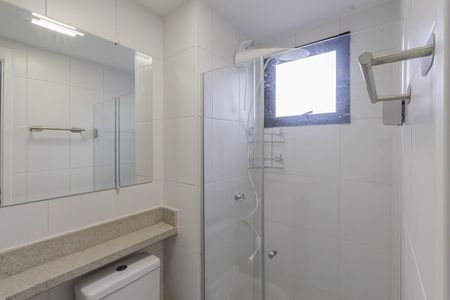 Apartamento para alugar com 26m², 1 quarto e sem vagaBanheiro da Suíte
