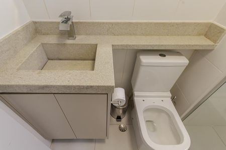 Apartamento para alugar com 26m², 1 quarto e sem vagaBanheiro da Suíte