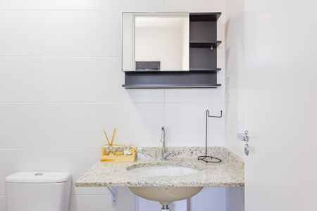 Banheiro Suíte de apartamento para alugar com 1 quarto, 24m² em Pompeia, São Paulo