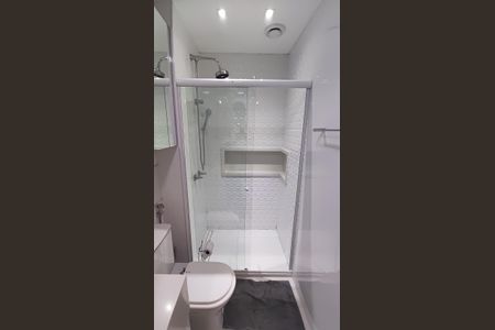 Apartamento para alugar com 85m², 2 quartos e 1 vagaBanheiro da Suíte