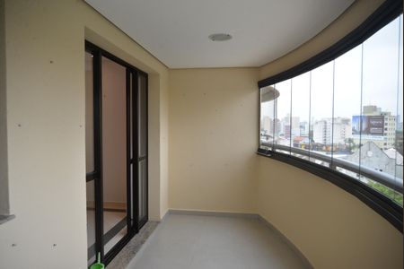 Varanda da Sala de apartamento à venda com 3 quartos, 141m² em Vila Assunção, Santo André