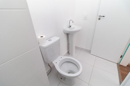 Apartamento à venda com 28m², 1 quarto e sem vaga Apartamento à venda com 28m², 1 quarto e sem vagaBanheiro da Suíte