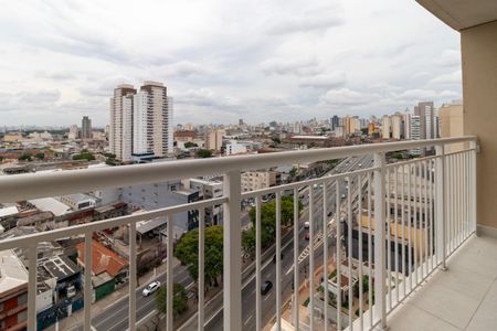 Sacada de apartamento à venda com 1 quarto, 28m² em Bom Retiro, São Paulo