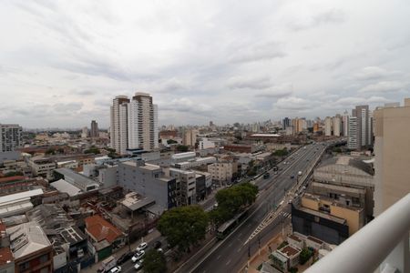 Vista da Sacada de apartamento à venda com 1 quarto, 28m² em Bom Retiro, São Paulo
