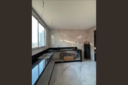 Cozinha de apartamento à venda com 3 quartos, 106m² em Barreiro, Belo Horizonte