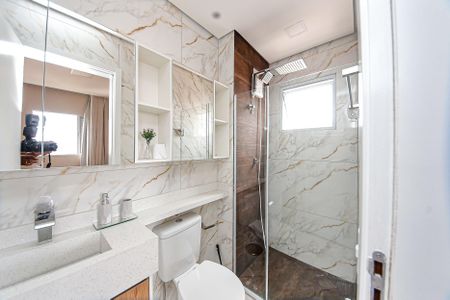 Banheiro Suíte de apartamento para alugar com 1 quarto, 41m² em Vila Formosa, São Paulo