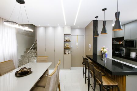 Sala de apartamento à venda com 3 quartos, 164m² em Barreiro, Belo Horizonte