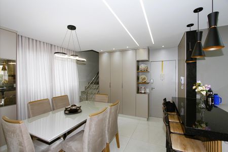 Sala de apartamento à venda com 3 quartos, 164m² em Barreiro, Belo Horizonte