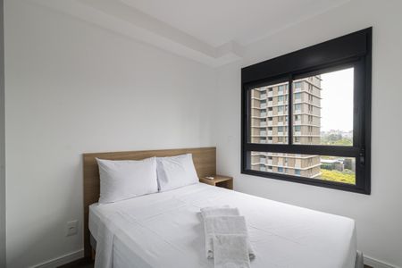 Quarto Suíte de apartamento à venda com 2 quartos, 33m² em Indianópolis, São Paulo