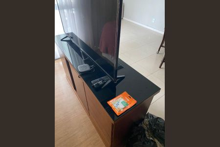 Detalhe Sala de apartamento à venda com 1 quarto, 52m² em Barra da Tijuca, Rio de Janeiro