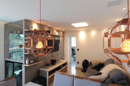 Sala de apartamento à venda com 3 quartos, 95m² em Castelo, Belo Horizonte