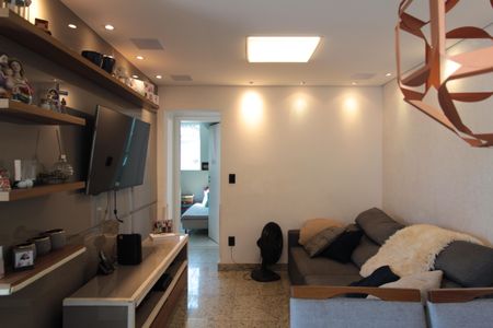 Sala de apartamento à venda com 3 quartos, 95m² em Castelo, Belo Horizonte