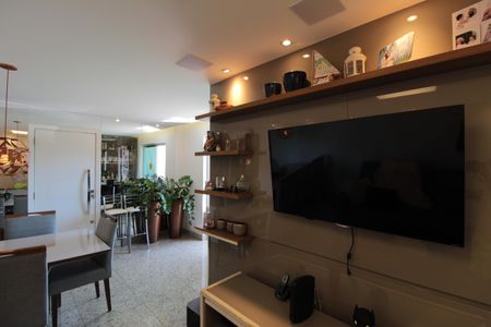 Sala de apartamento à venda com 3 quartos, 95m² em Castelo, Belo Horizonte