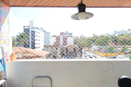 Varanda da Sala de apartamento à venda com 3 quartos, 95m² em Castelo, Belo Horizonte