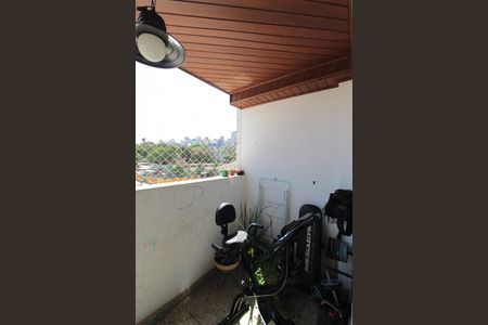 Varanda da Sala de apartamento à venda com 3 quartos, 95m² em Castelo, Belo Horizonte