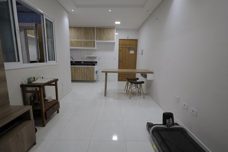 Sala de apartamento à venda com 2 quartos, 50m² em Jardim das Maravilhas, Santo André