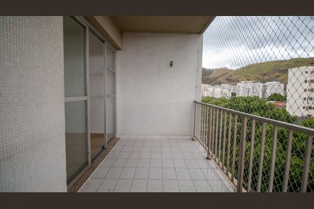 Sala Varanda de apartamento à venda com 3 quartos, 86m² em Riachuelo, Rio de Janeiro