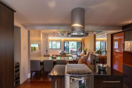 Apartamento à venda com 121m², 3 quartos e 2 vagasCozinha - Sala