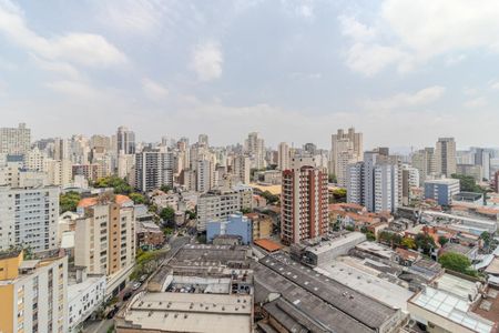 Vista Varanda da Sala de apartamento para alugar com 1 quarto, 37m² em Santa Cecilia, São Paulo