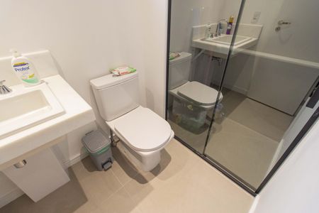 Banheiro de kitnet/studio à venda com 0 quarto, 25m² em Ipiranga, São Paulo