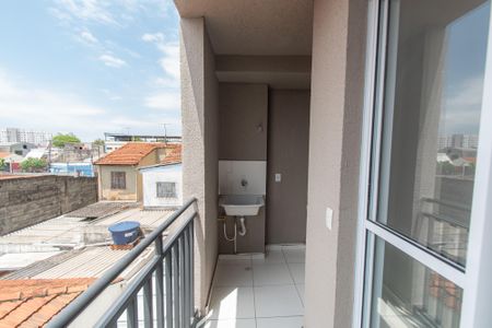 Varanda da Sala de apartamento à venda com 2 quartos, 39m² em Ipiranga, São Paulo