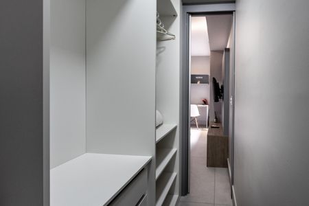 Studio para alugar com 21m², 1 quarto e sem vagaCloset