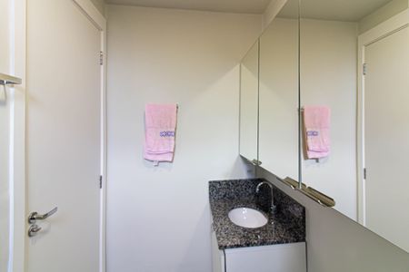 Studio para alugar com 24m², 1 quarto e sem vaga Studio para alugar com 24m², 1 quarto e sem vagaBanheiro