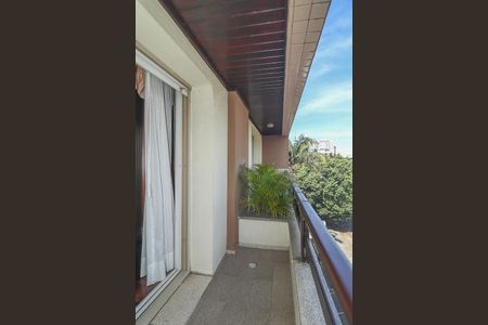 Varanda da Sala de apartamento à venda com 3 quartos, 205m² em Cristo Redentor, Porto Alegre
