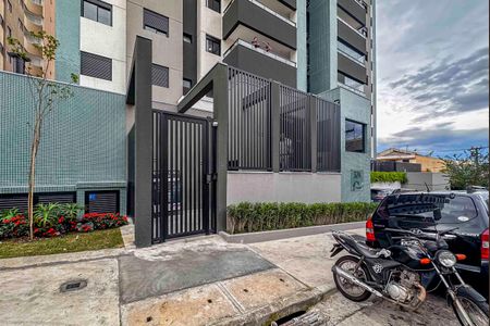 Apartamento à venda com 92m², 2 quartos e 2 vagasFachada e portaria