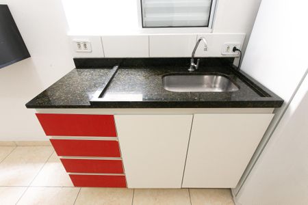 Studio para alugar com 20m², 1 quarto e sem vaga Studio para alugar com 20m², 1 quarto e sem vagaCozinha