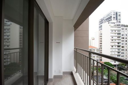 varanda  quarto sala studio de kitnet/studio à venda com 1 quarto, 23m² em Cerqueira César, São Paulo
