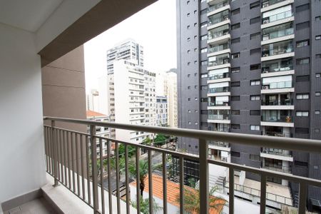 varanda  quarto sala studio de kitnet/studio à venda com 1 quarto, 23m² em Cerqueira César, São Paulo