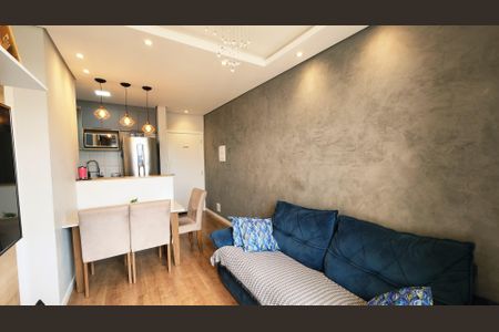 Sala de apartamento à venda com 2 quartos, 46m² em Vila Tupi, Várzea Paulista