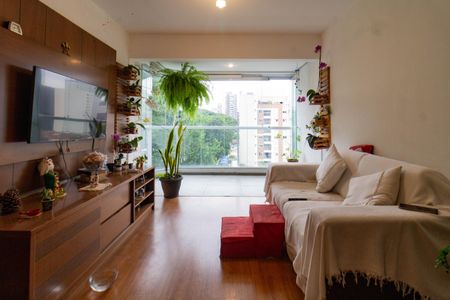 Sala de apartamento à venda com 3 quartos, 75m² em Pompeia, São Paulo