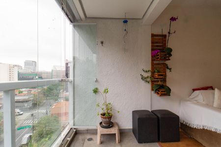 Varanda da Sala de apartamento à venda com 3 quartos, 75m² em Pompeia, São Paulo
