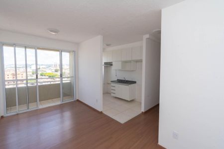 Sala de apartamento para alugar com 2 quartos, 52m² em Novo Riacho, Contagem