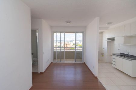 Sala de apartamento para alugar com 2 quartos, 52m² em Novo Riacho, Contagem