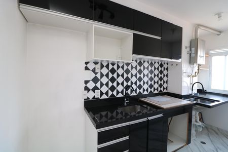Cozinha de apartamento para alugar com 2 quartos, 44m² em Cidade Satelite Santa Barbara, São Paulo
