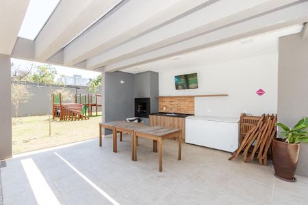 Apartamento à venda com 41m², 2 quartos e 1 vagaChurrasqueira