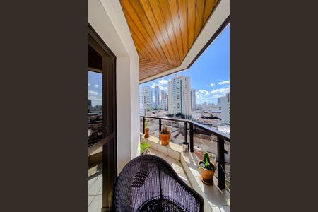 Varanda da Sala de apartamento à venda com 3 quartos, 155m² em Vila Regente Feijó, São Paulo