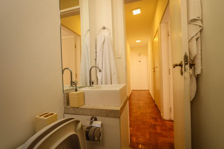 Apartamento para alugar com 137m², 2 quartos e 1 vagaBanheiro Social