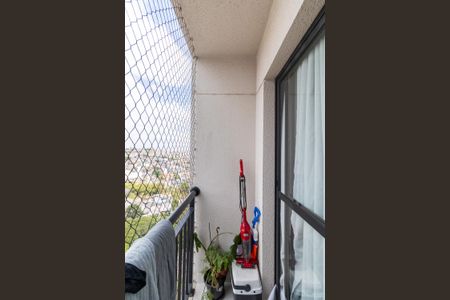 Varanda da Sala de apartamento para alugar com 2 quartos, 60m² em Vila Paranagua, São Paulo