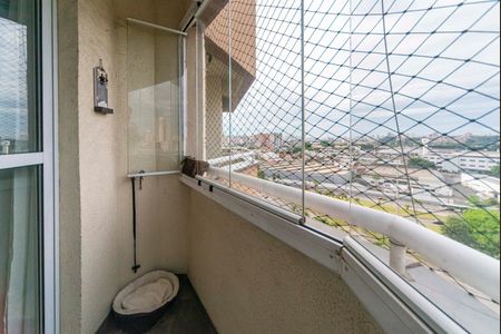 Varanda da Sala de apartamento à venda com 2 quartos, 60m² em Silveira, Santo André