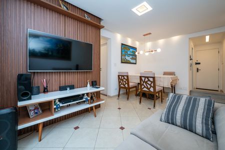 Sala de apartamento à venda com 3 quartos, 69m² em Vila Guarani (zona Sul), São Paulo