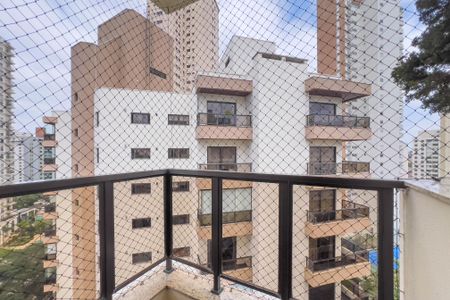 Apartamento à venda com 140m², 3 quartos e 3 vagasVaranda do quarto 1