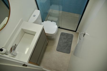 Apartamento à venda com 55m², 2 quartos e 1 vagaBanheiro Social