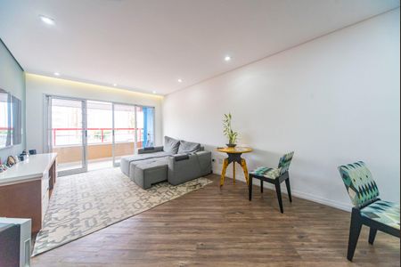 Sala de apartamento à venda com 3 quartos, 134m² em Vila Assunção, Santo André
