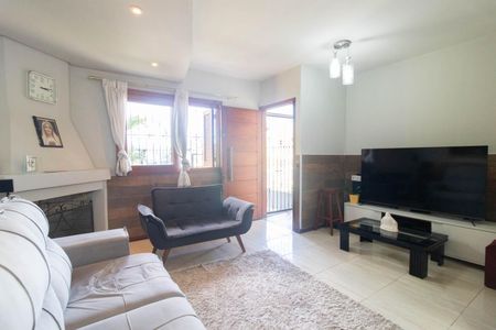 Sala de casa de condomínio à venda com 3 quartos, 148m² em Vila Nova, Porto Alegre