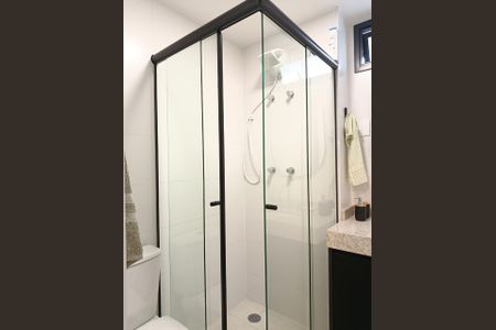 Studio para alugar com 28m², 1 quarto e sem vaga Studio para alugar com 28m², 1 quarto e sem vagaBanheiro Social